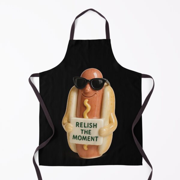 Artikelvorschau, Relish the Moment – Würziges Lebensmotto im Hotdog-Look entworfen und verkauft von Girih.