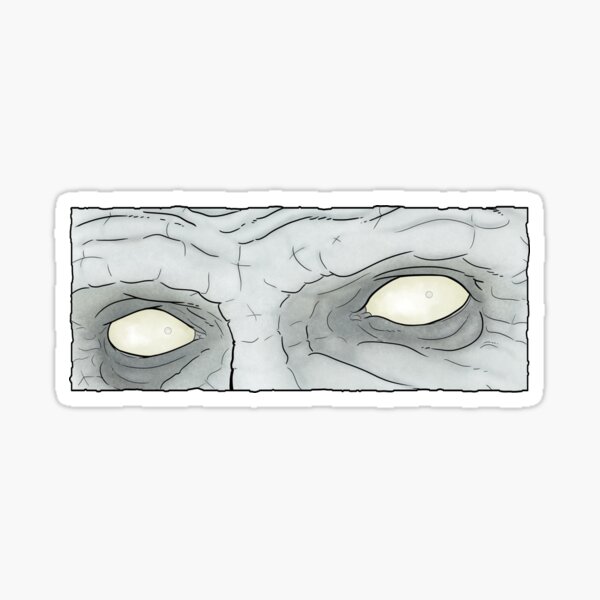 Dead Eye Stare Sticker
