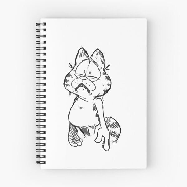 Item preview, Disgusted Garf Sketch designed and sold by henwardhyckle.