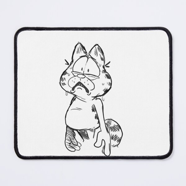 Item preview, Disgusted Garf Sketch designed and sold by henwardhyckle.