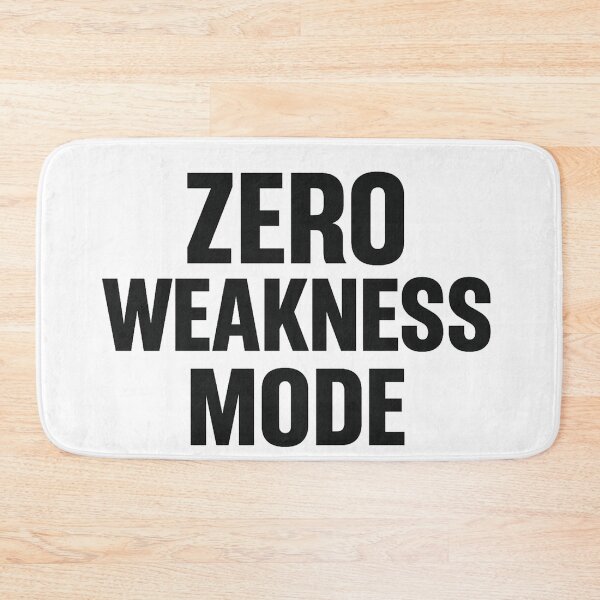 Item preview, Copy of Zero Weakness Mode Design designed and sold by LevelUpLab.