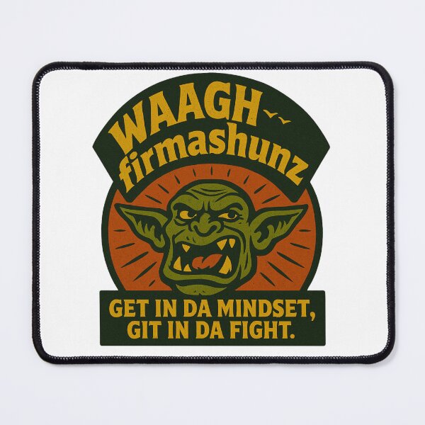 Item preview, WAAAGHfirmashunz - Orc Face designed and sold by ThimbleandOak.