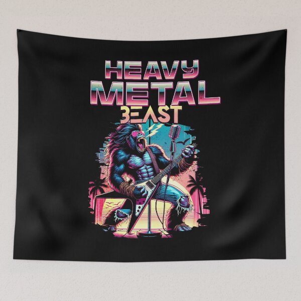 Item preview, Gorilla Heavy Metal Beast designed and sold by GAZZA DESIGN.