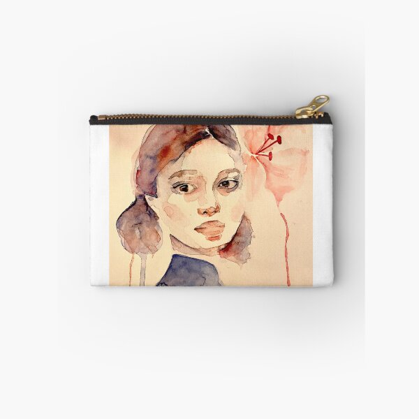 Item preview, Woman portrait in watercolor designed and sold by Lea-Cesca.