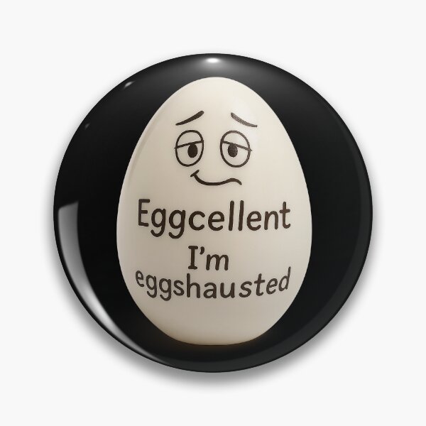 Item preview, Eggshausted – Tiredness meets humor designed and sold by Girih.
