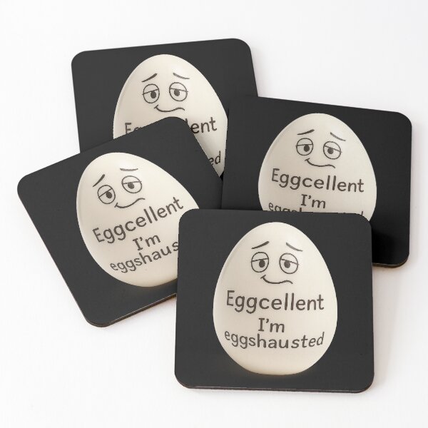 Item preview, Eggshausted – Tiredness meets humor designed and sold by Girih.