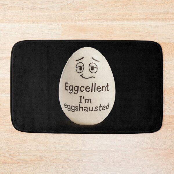 Item preview, Eggshausted – Tiredness meets humor designed and sold by Girih.