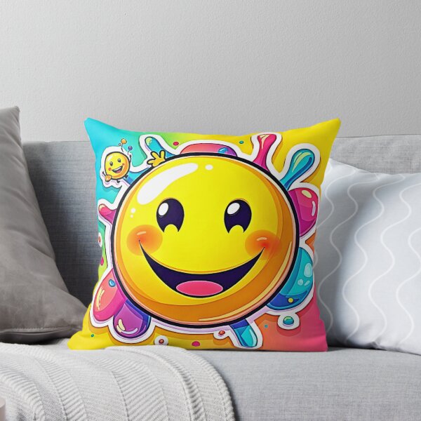 Item preview, Splashy Happy Emoji Fun designed and sold by Health And Fitness Posts e-Store.