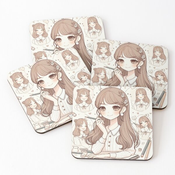 Aperçu de l'œuvre GIRL CORTOON kawaii shoujo manga créée et vendue par SUNLIFE-TRIBE.
