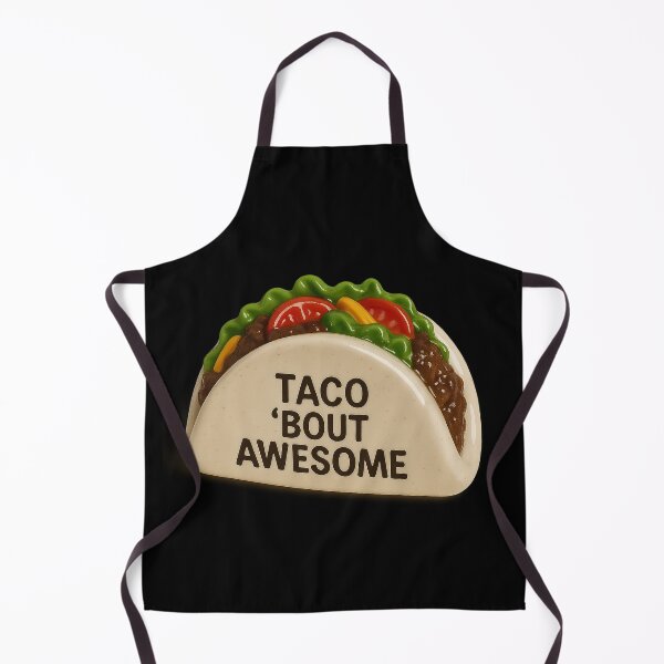 Item preview, Taco ’bout Awesome – Sharp saying, strong design designed and sold by Girih.