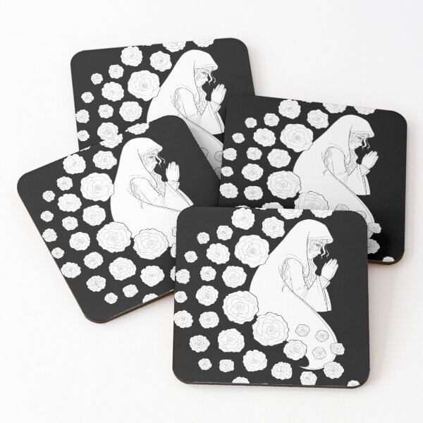 Item preview, Holy Mary with roses  designed and sold by Lily Illustratio Fidei.