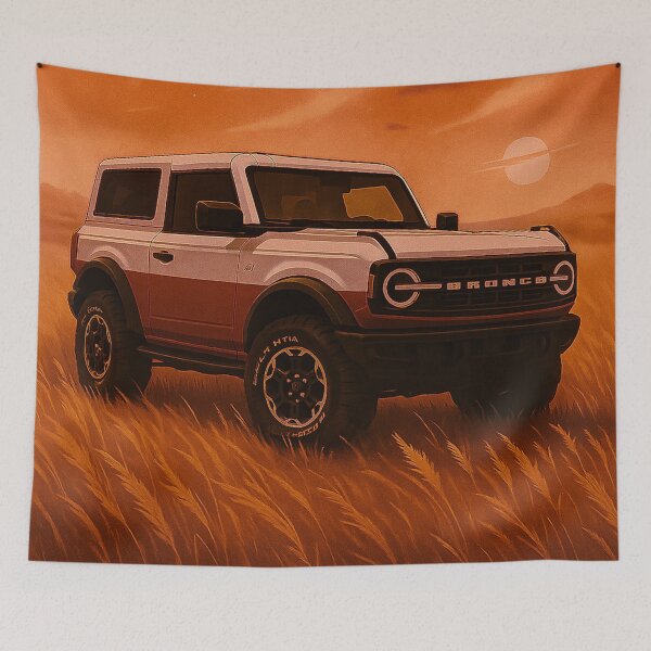Item preview, Bronco Heritage Poster designed and sold by ParidoxPosters.
