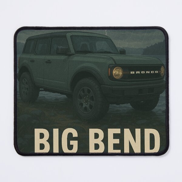 Item preview, Bronco Big Bend Poster designed and sold by ParidoxPosters.