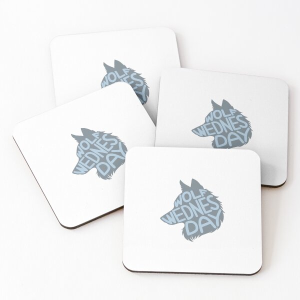 Item preview, Wolf Wednesday Wolf Head Silhouette designed and sold by Maya Draws.