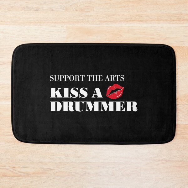 Item preview, Support The Arts. Kiss a drummer. Funny Musician designed and sold by paulo silveira.
