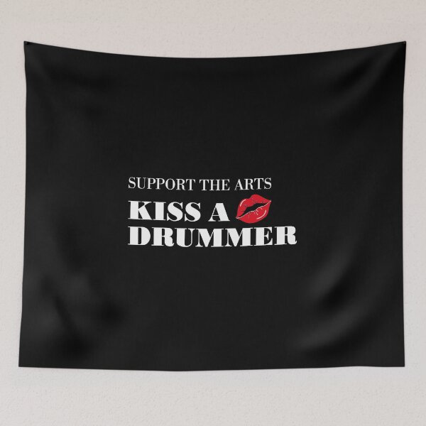 Item preview, Support The Arts. Kiss a drummer. Funny Musician designed and sold by paulo silveira.