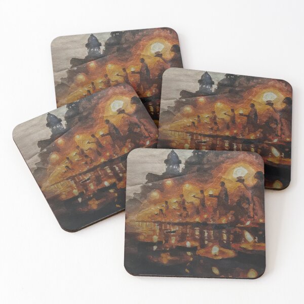 Item preview, Ganga Aarti with touch of Banaras designed and sold by M15Sarkar.