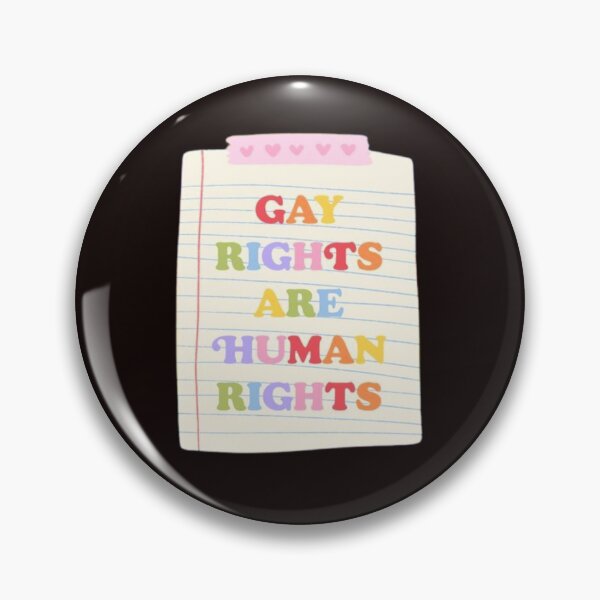 Item preview, Gay rights are human rights designed and sold by Pretty Postcards.
