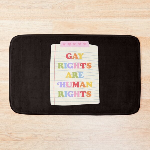 Item preview, Gay rights are human rights designed and sold by Pretty Postcards.