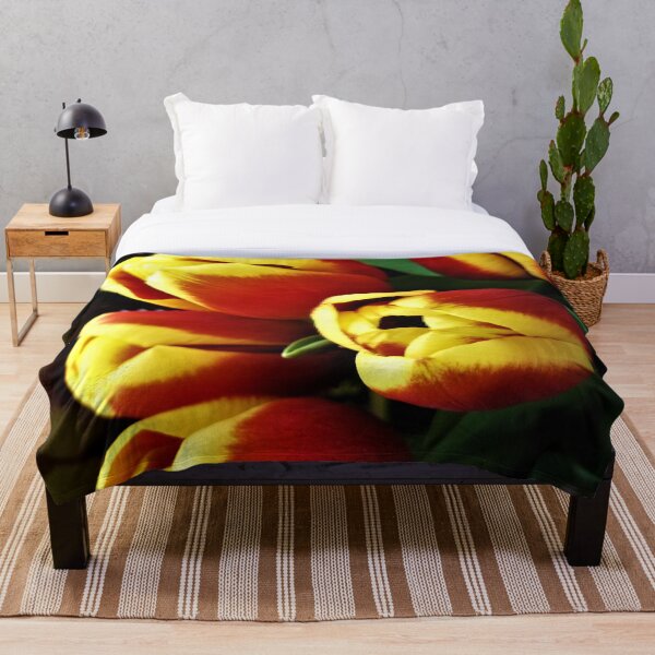 Item preview, Red And Yellow Perennial Tulips designed and sold by Trisha North.