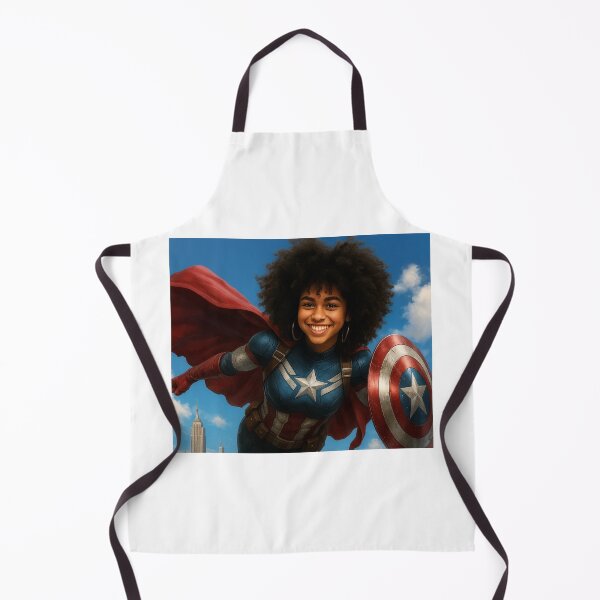 Item preview, Captain Courage — Afro Girl Power in Flight designed and sold by Artitude Studio.
