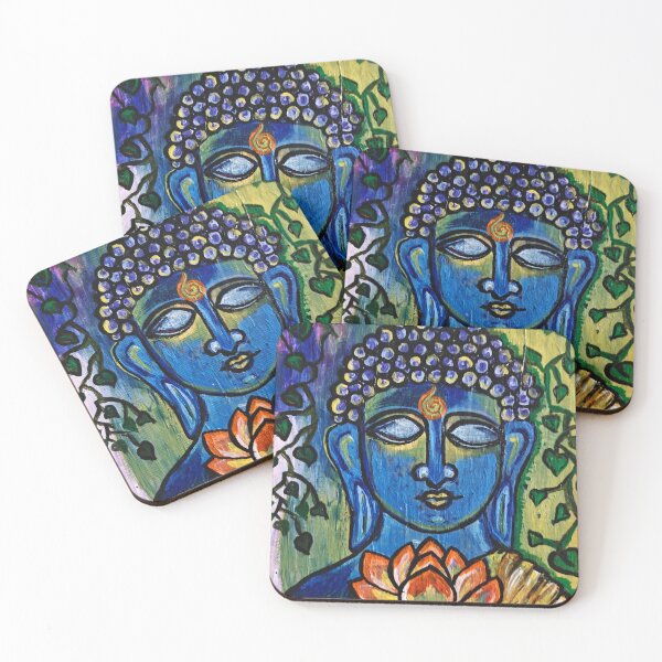 Item preview, Buddha in blue designed and sold by M15Sarkar.