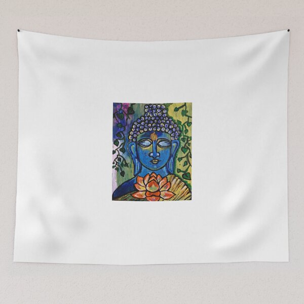 Item preview, Buddha in blue designed and sold by M15Sarkar.