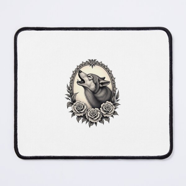 Item preview, Badass wolf design designed and sold by joao1512.