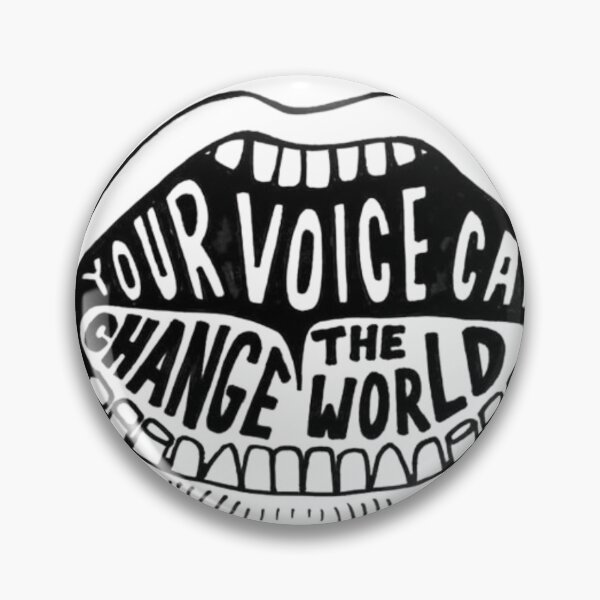 Item preview, your voice can change the world designed and sold by Pretty Postcards.