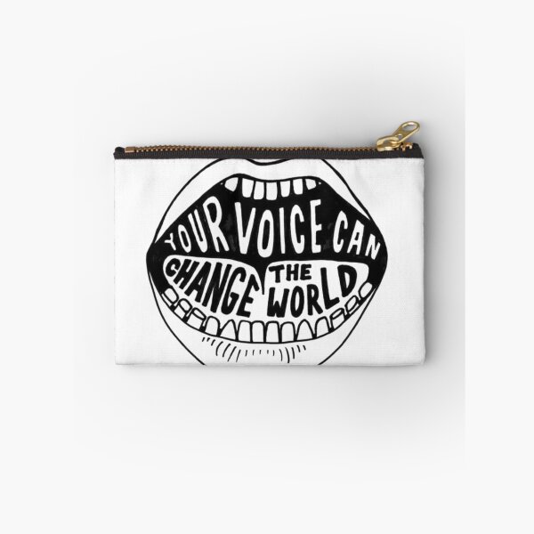 Item preview, your voice can change the world designed and sold by Pretty Postcards.
