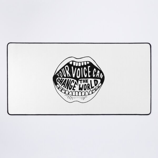 Item preview, your voice can change the world designed and sold by Pretty Postcards.