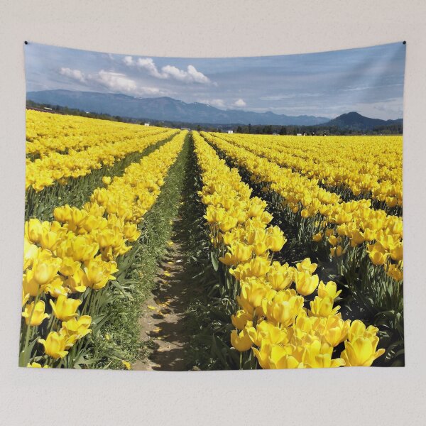 Item preview, Yellow Tulip Field designed and sold by Trisha North.