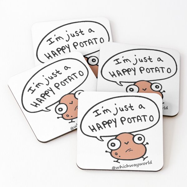 Item preview, Happy Potato designed and sold by whichwayworld.