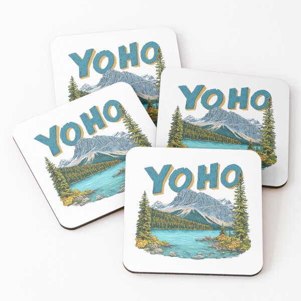 Item preview, Yoho National Park Illustration designed and sold by Blurbean.