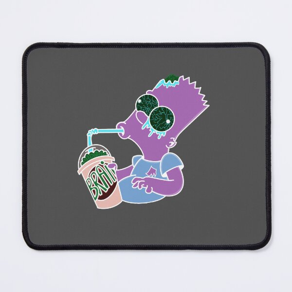 Item preview, Zombie Bart – Purple Brain Freeze Edition designed and sold by chemicalcrucifx.