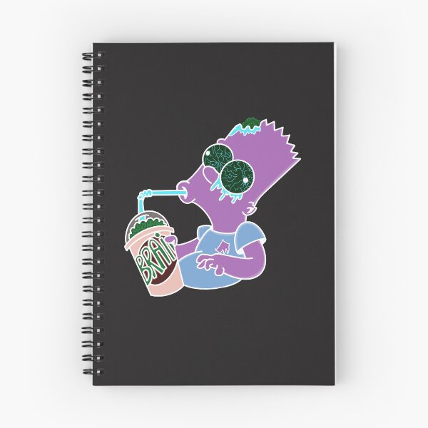 Item preview, Zombie Bart – Purple Brain Freeze Edition designed and sold by chemicalcrucifx.