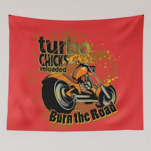 Item preview, turbo chicks reioded burb the road designed and sold by  Bride of the desert.