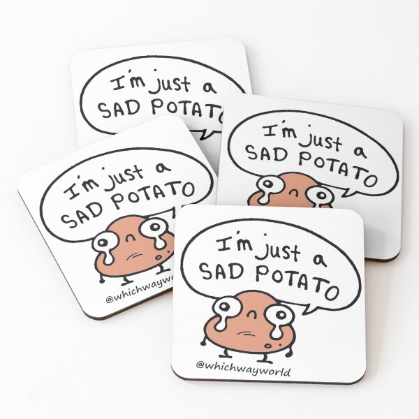 Item preview, Sad Potato designed and sold by whichwayworld.