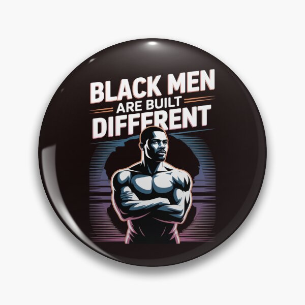 Item preview, Black Men Are Built Different  designed and sold by Culturedesign25.