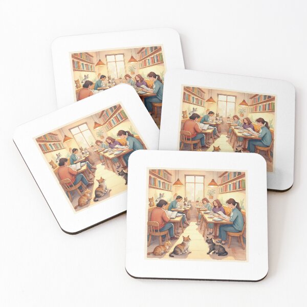 Item preview, cat cafeteria designed and sold by ValeKim23.