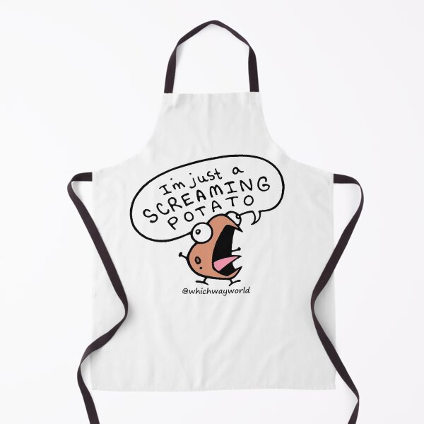 Item preview, SCREAMING POTATO designed and sold by whichwayworld.