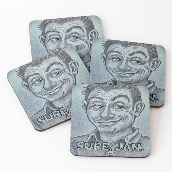 Item preview, Sure Jan Sarcastic Caricature Drawing designed and sold by gleefulme.