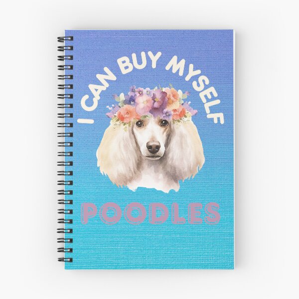 Item preview, Poodle with Flower Crown for Poodle Lover designed and sold by KristianasQuill.