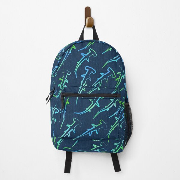 Item preview, Hammerheads - Teal Neon designed and sold by Squilla Design Studio.