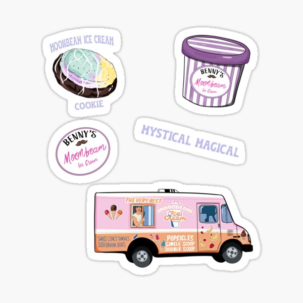 Item preview, Benson Boone’s Moonbeam Ice Cream Pack designed and sold by YonivanL.