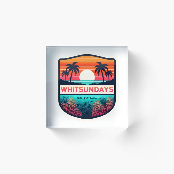 Aperçu de l'œuvre Whitsundays Australie créée et vendue par LoveLabDesign.