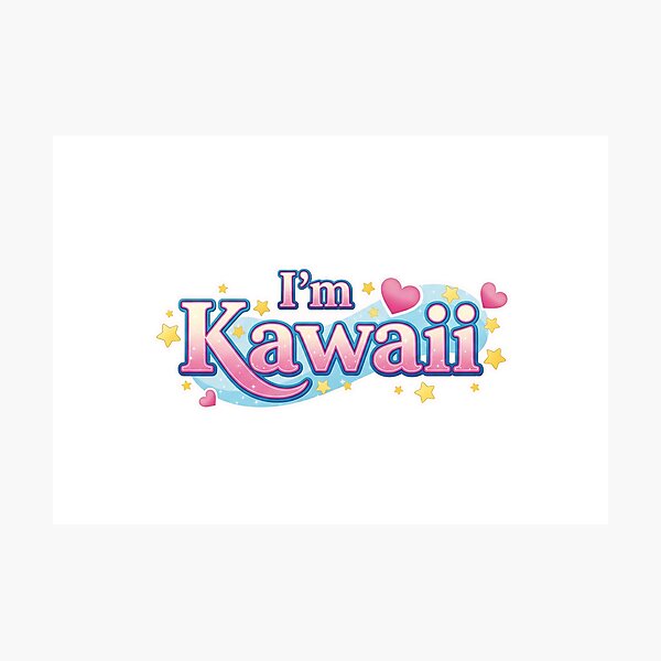 Aperçu de l'œuvre Je suis Kawaii créée et vendue par Mello-chu.