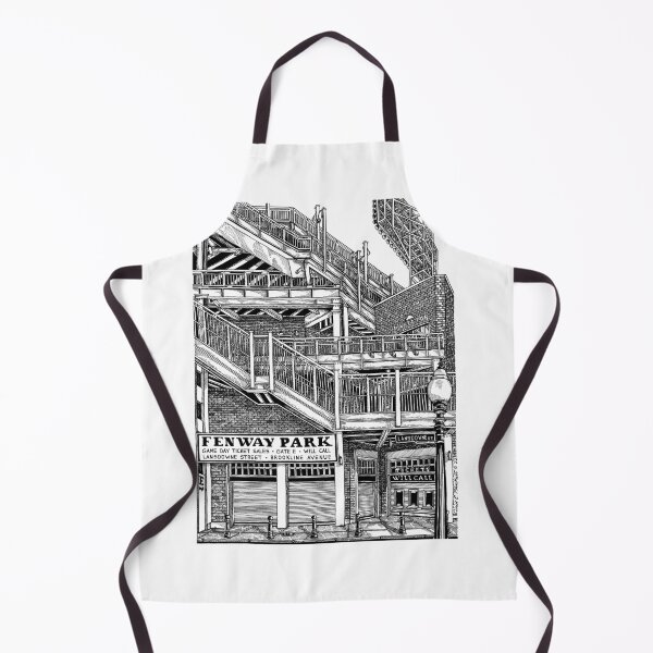 Item preview, Fenway Park Boston Gate E Drawing designed and sold by Conor Plunkett.