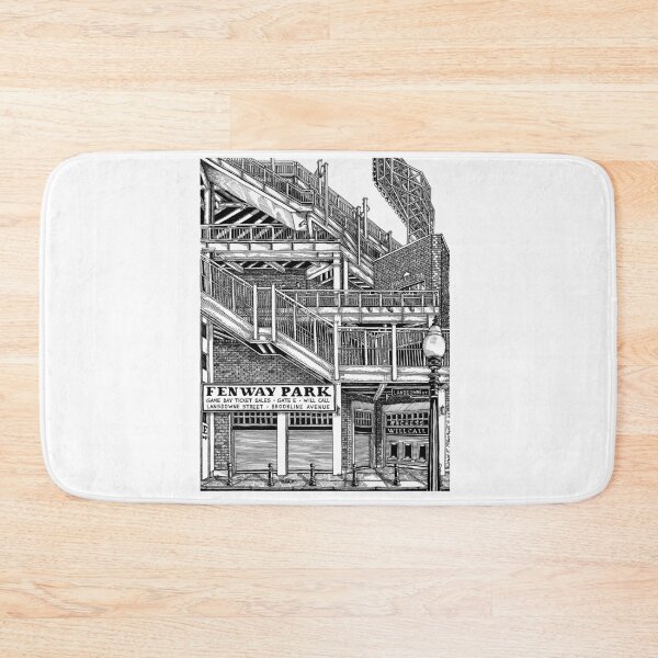 Item preview, Fenway Park Boston Gate E Drawing designed and sold by Conor Plunkett.