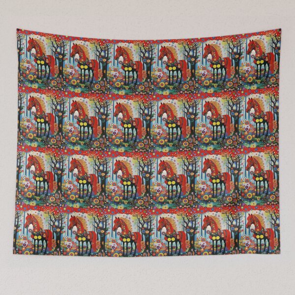 Item preview, A fantastically beautiful red horse. The symbol of the year 2026. designed and sold by Natalia-Vlad.